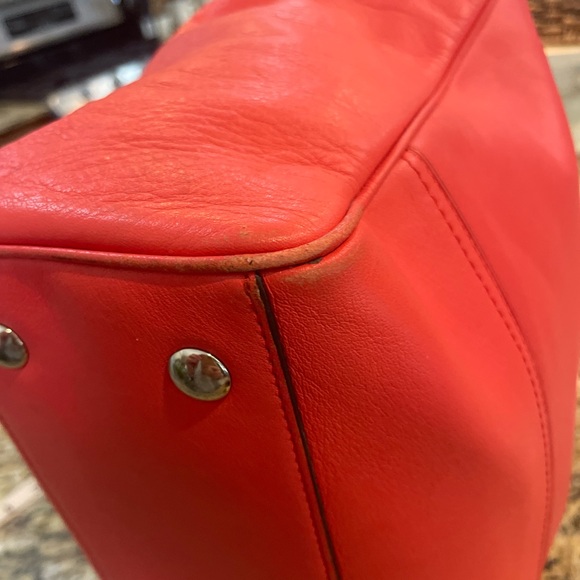 Coach Legacy Leather large Tanner Purse Brass hardware - Picture 11 of 14